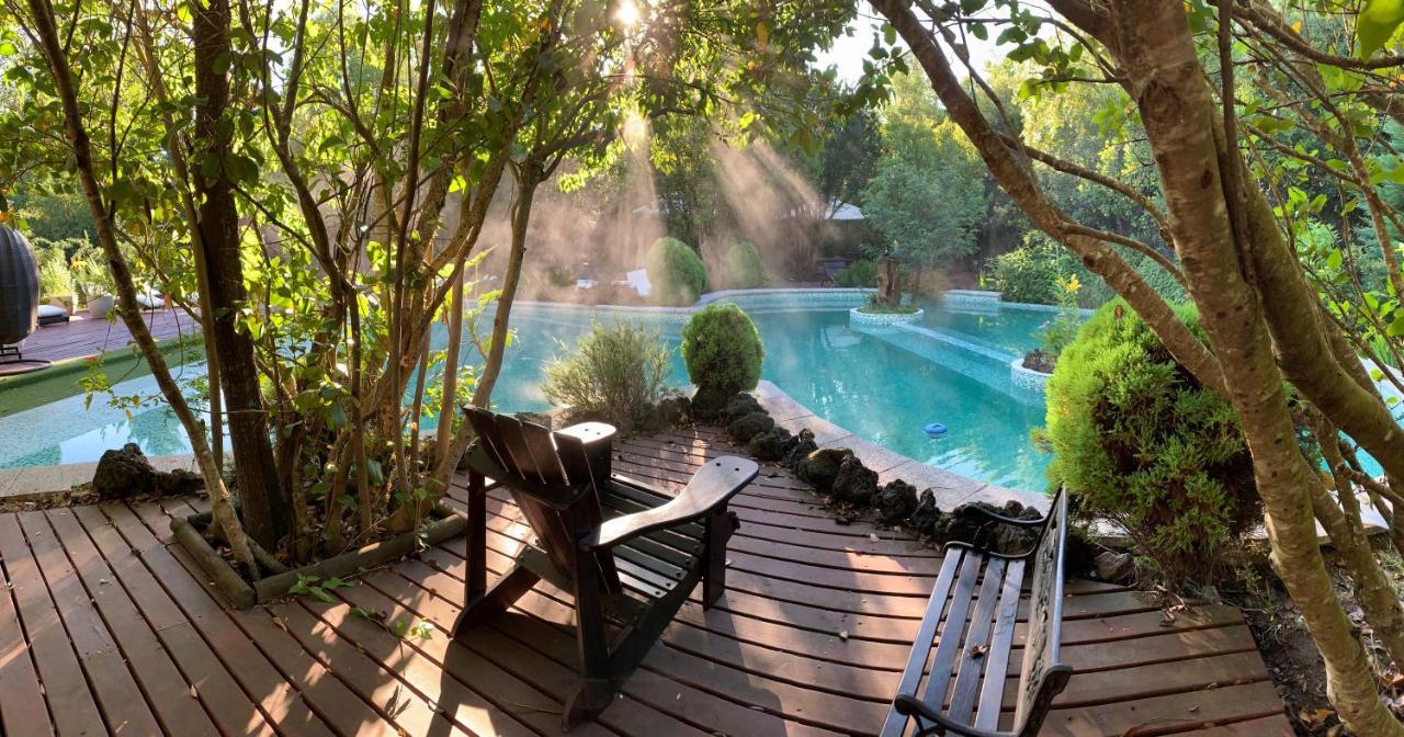 Cabanas Natural Park Lodge Пукон Экстерьер фото