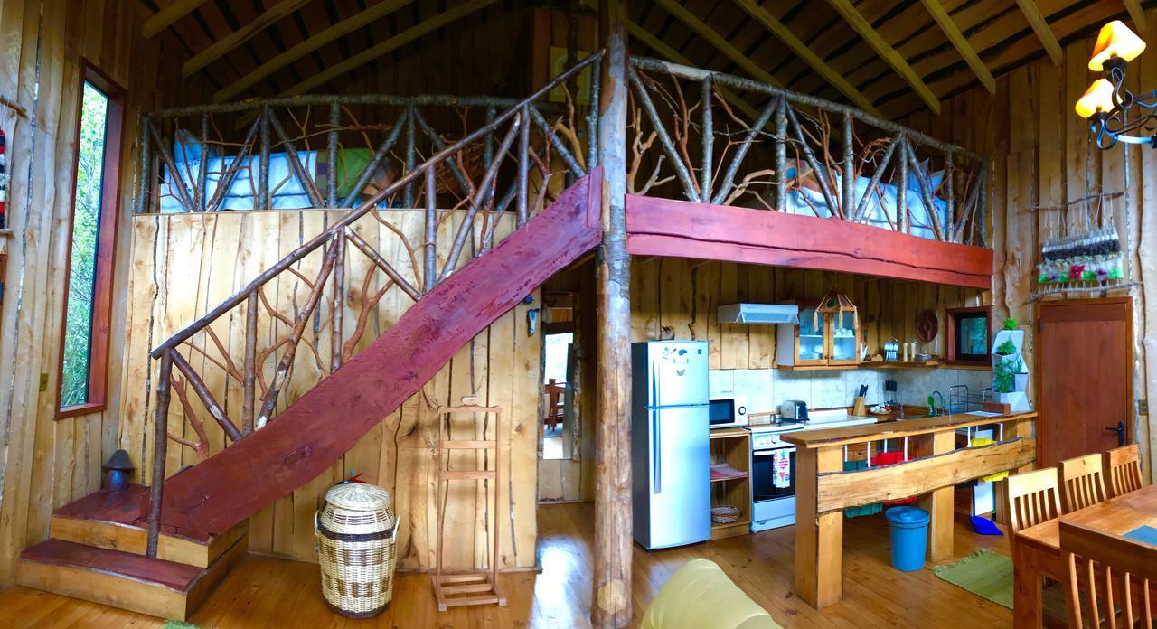 Cabanas Natural Park Lodge Пукон Экстерьер фото
